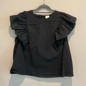 A New Day Flutter Sleeve Top